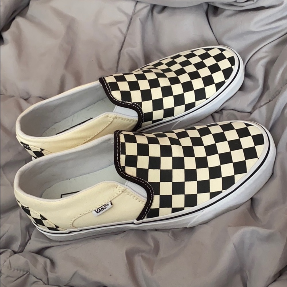 Checkered vans